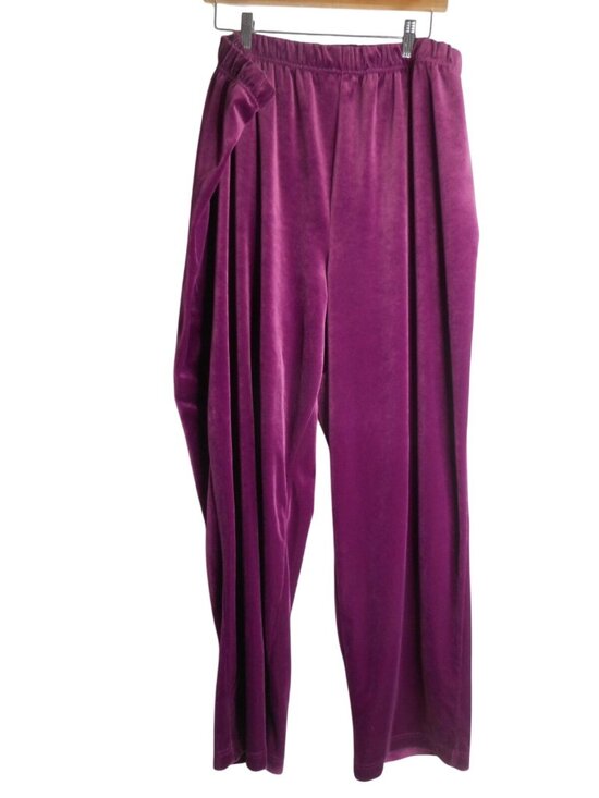Roaman's Pants - Roaman's Purple Velour 3x lounge pants - Super Comfy!
